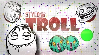 Agar.io - Trolling people in agario / funny moments 2016!