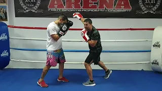 Uso de la Finta para Conectar el Uppercut (Saúl Canelo Álvarez vs Alfredo Angulo)