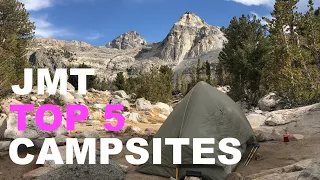 Top 5 John Muir Trail Campsites