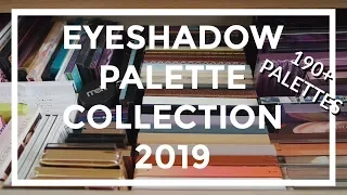 EYESHADOW PALETTE COLLECTION 2019 | 190+ palettes & storage
