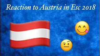 Eurovision Song Contest 2018 Austria (Reaction)