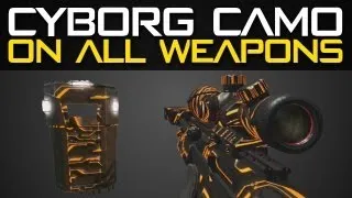 Black Ops 2 CYBORG Camo on All Weapons - Cyborg Camo