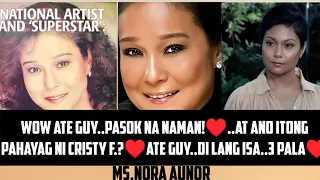 MS.NORA AUNOR♥️PASOK NA NAMAN!! ♥️ATE GUY.. CLICK NA CLICK SA MGA KABATAAN♥️