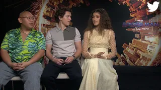 #BehindTheTweets with Tom Holland, Zendaya, Jacob Batalon: #BTSARMY | Twitter