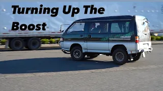 TURNING UP THE BOOST ON MY MITSUBISHI DELICA (EGR DELETE + GAUGE INSTALL)