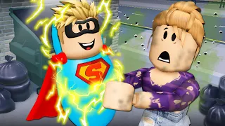 Growing Up A SUPERHERO! (A Roblox Movie)