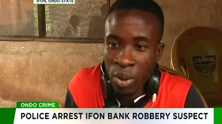Police arrest Ifon Bank robbery suspect