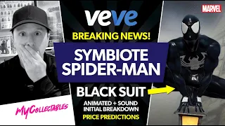 SYMBIOTE Spider-Man on Veve!! BLACK SUIT! REACTION, REVIEW Price Predictions!
