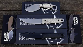 FOX KNIVES - RYU, YARU, SURU & MONKEY THUMPER