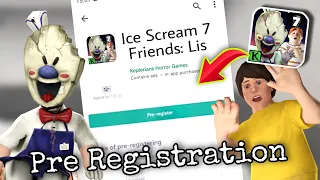 Finally!! Ice Scream 7 Available For Pre Registration || Ice Scream 7 Friends Lis || FAN-MADE