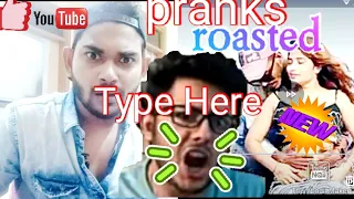 massage Paradise// massage prank roast ☺️☺️😁😀 #carryminati