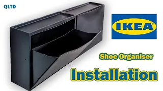 IKEA TRONES Shoe cabinet/storage. Shoe organizer Installation and Review