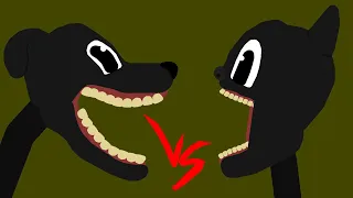 Cartoon Dog vs. Cartoon Cat