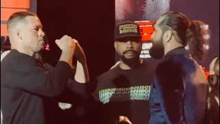 Nate Diaz vs Jorge Masvidal | Press Conference StareDown in NYC #natediaz #jorgemasvidal #boxing