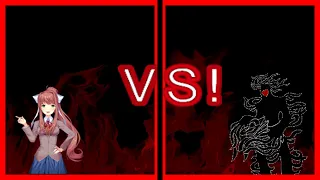 Minecraft Duel: Monika vs SCP-2521 "●●|●●●●●|●●|●" - Doki Doki Literature Club vs SCP Foundation