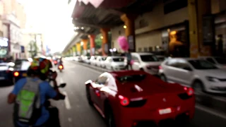 2 FERRARIs on INDIAN STREETS ( BANGALORE)|| FERRARI INDIA