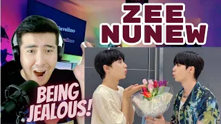 [REACTION] ZeeNuNew |  [ZeeNuNew Analysis] ENG SUBS – Jealous Zee Pruk Panich