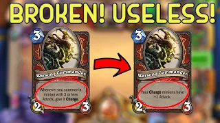 10 Nerfs that killed Hearthstone cards