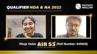 Meet Rituja Yadav AIR - 53 | Selected Student from Shaurya Batch🔥Power Of Shaurya