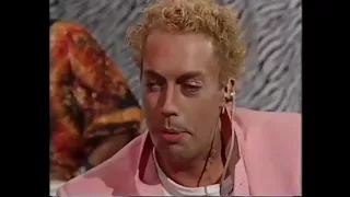 Tim Curry's parts in Video stars as Teddy Whazz