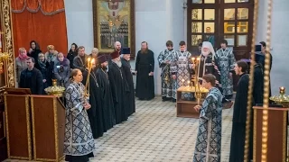 Заупокойное богослужение на первой седмице Великого поста