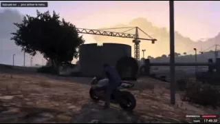 GTA 5   Bati 801 Epic wallride !