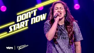 Anna - 'Don't Start Now' | The Knockouts | The Voice van Vlaanderen | VTM