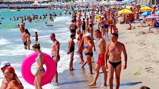 ОДЕССА МОРЕ / Пляж ЗОЛОТОЙ БЕРЕГ / Beach Golden Coast Odessa