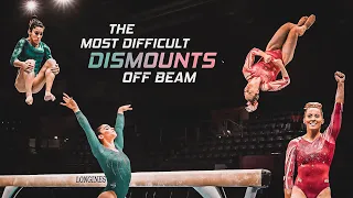The Most Difficult Balance Beam Dismounts