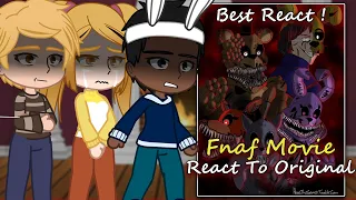 Missing Children React to Fnaf Original 1/1| Fnaf Movie Springtrap | Fnaf Movie | Full Video