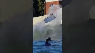 Is that a make? Tanner McDaniel at #perfectswell #wavepool #waco #surf