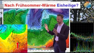 Jetzt wirds erst einmal (richtig) warm mit Frühsommer-Temperaturen. Aber was machen die Eisheiligen?