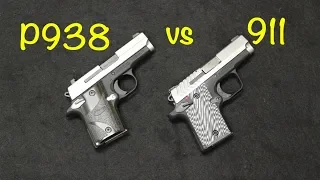 Springfield 911 9mm vs Sig P938