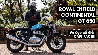 Royal Enfield Continental GT650 - Vẻ đẹp cổ điển của Cafe Racer - RoontheRide