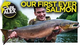 Our First Ever Salmon!