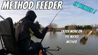 Get ready for Winter - Method Feeder how to Catch Carp in winter with a simple trick!