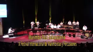 Marimba “Raíces”  en el Festival de Marimbistas y Percusiones
