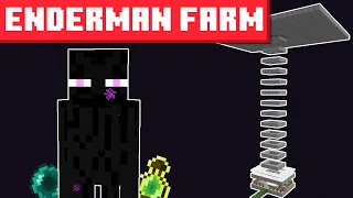 Minecraft Enderman XP Farm 1.20.2 - BEST DESIGN