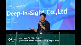 AI-powered 3D Sensing solution developer DEEP IN SIGHT at Infineon Technologies Startup Night