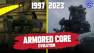 EVOLUTION OF ARMORED CORE GAMES (1997 - 2023)➡️ All Games in Order of Release & Graphics Comparison