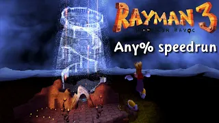 Rayman 3: Hoodlum Havoc any% speedrun former WR (1:05:56)