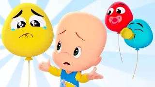 What’s wrong with the baby balloons? - Kids Songs and Educational Cuquin videos