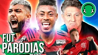 REAGINDO À 5x0 FLAMENGO ATROPELA GRÊMIO NA LIBERTA | ( FUTPARÓDIAS )