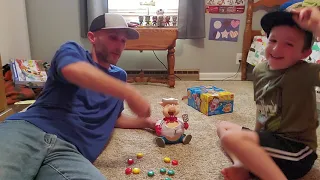 Father & Son PLAY POP THE PIG KIDS GAME!