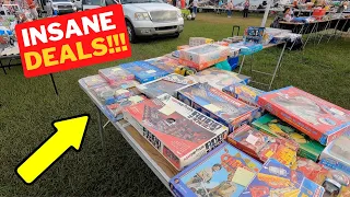 Want to See Our INSANE Day at the Flea Market?