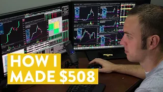 [LIVE] Day Trading | How I Made $508 in 18 Minutes (side hustle)