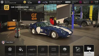 Gran Turismo 7 buying the 20 million  Shelby cobra Daytona