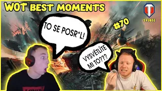 CELÝ DÍL JENOM RAGE!!!🤬|WOT Best Moments #70| [CZ/SK]