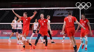 Мужская сборная ОКР по волейболу 🏐 героически обыграла американцев