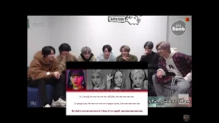 Bts reaction to BLACKPINK smart ai cover